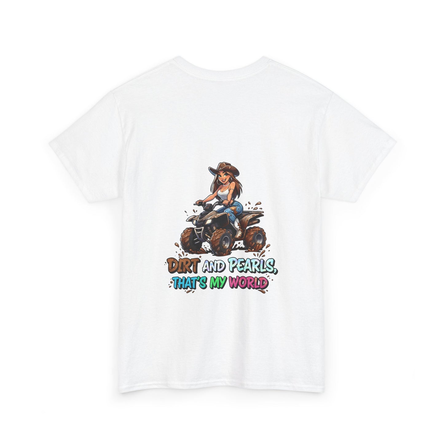"Dirt and Pearls" Unisex Cotton T-Shirt