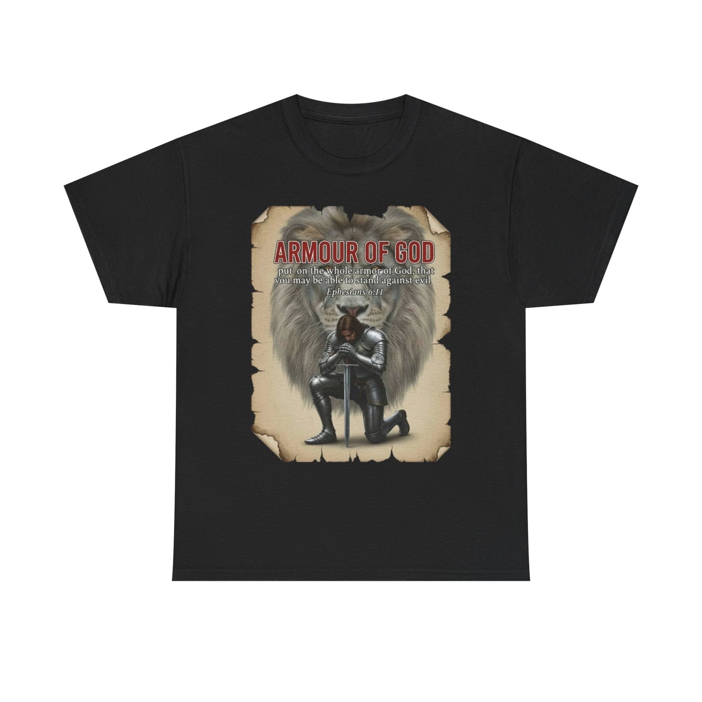 "Armour of God - Male Knight" Unisex T-Shirt