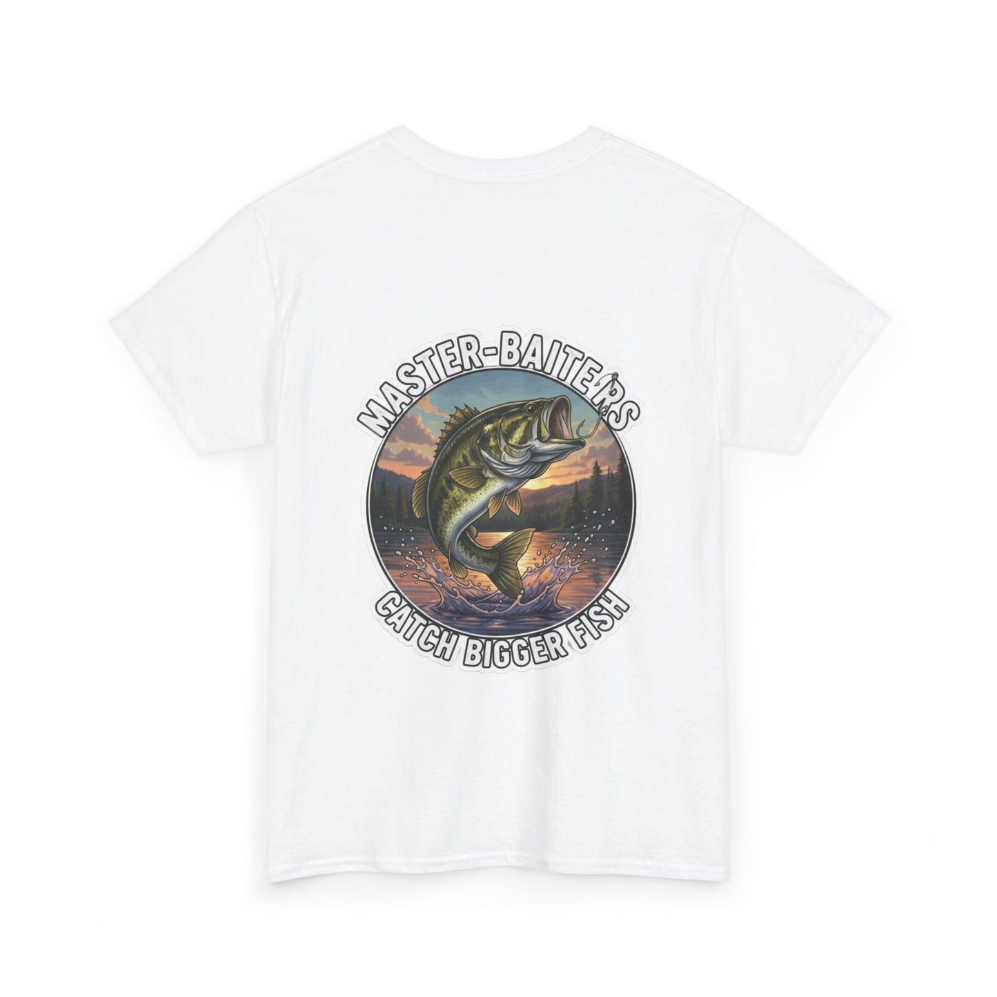 "Master Baiters Catch Bigger Fish" Unisex Cotton T-Shirt