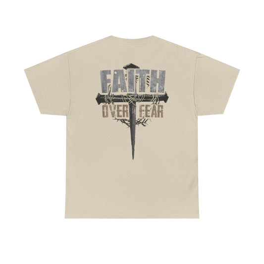 "Faith Over Fear" Unisex Cotton T-Shirt