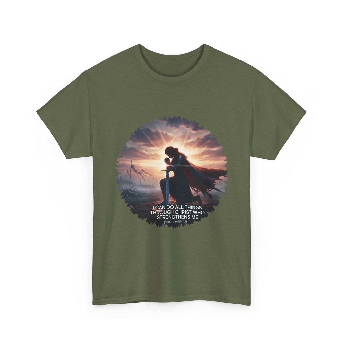 "He Strengthens Me" Unisex T-Shirt