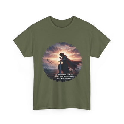 "He Strengthens Me" Unisex T-Shirt