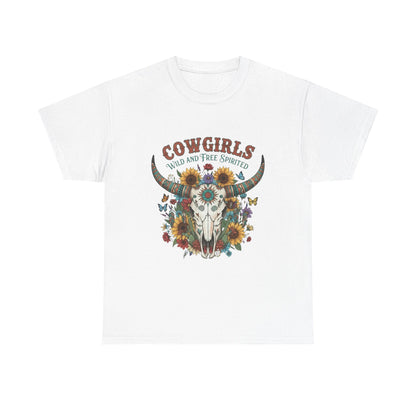 "Cowgirls Wild and Free Spirited" Unisex T-Shirt