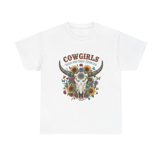 "Cowgirls Wild and Free Spirited" Unisex T-Shirt