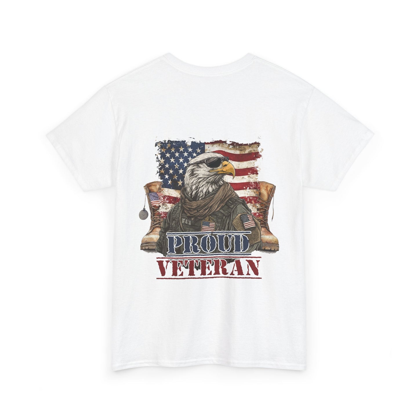 Proud Veteran Unisex Cotton T-Shirt