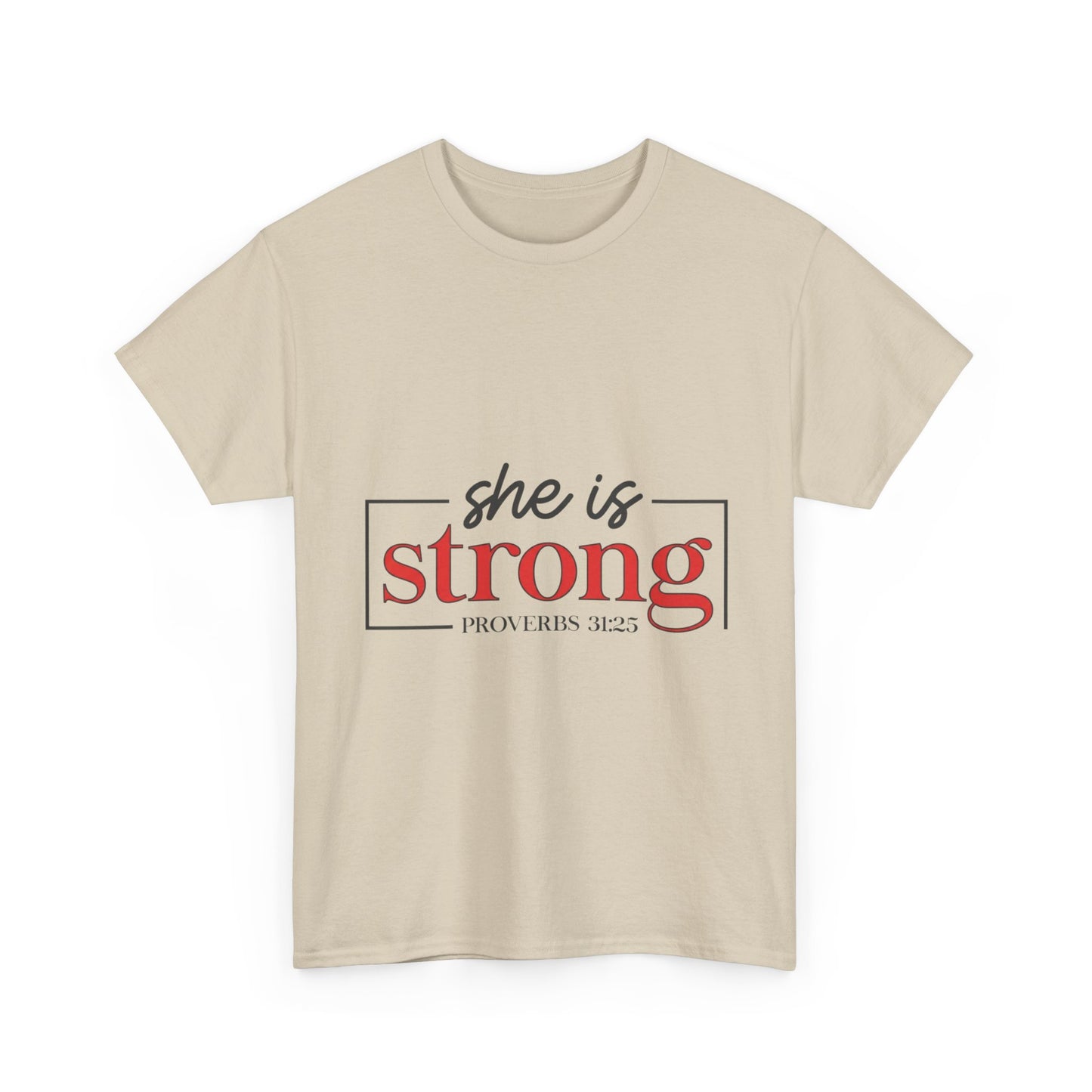 "She Is Strong" Unisex T‑Shirt