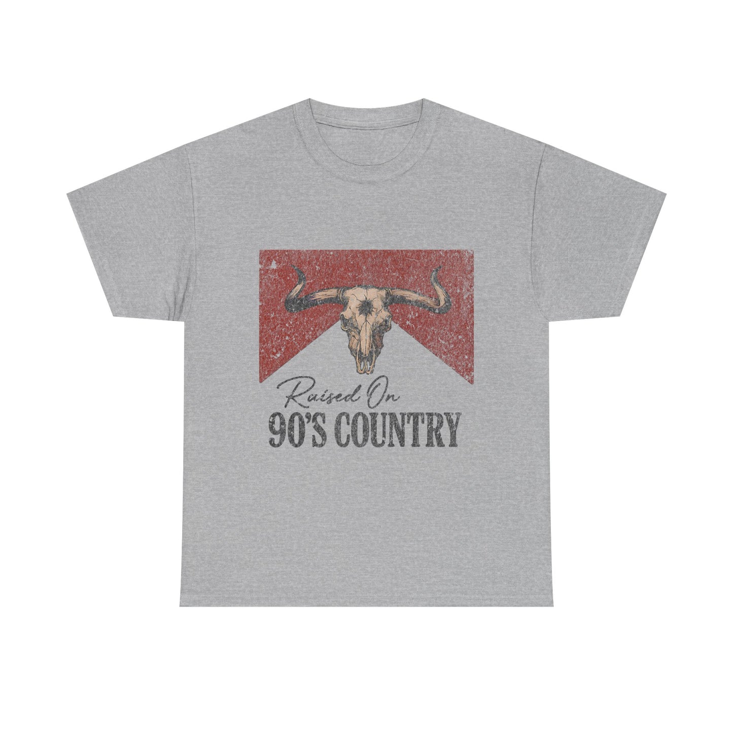 "90's Raised On Country Music" Unisex Cotton T-Shirt