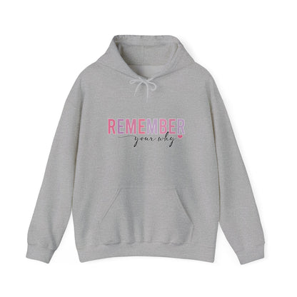 "Remember Your Why" Unisex Hoodie