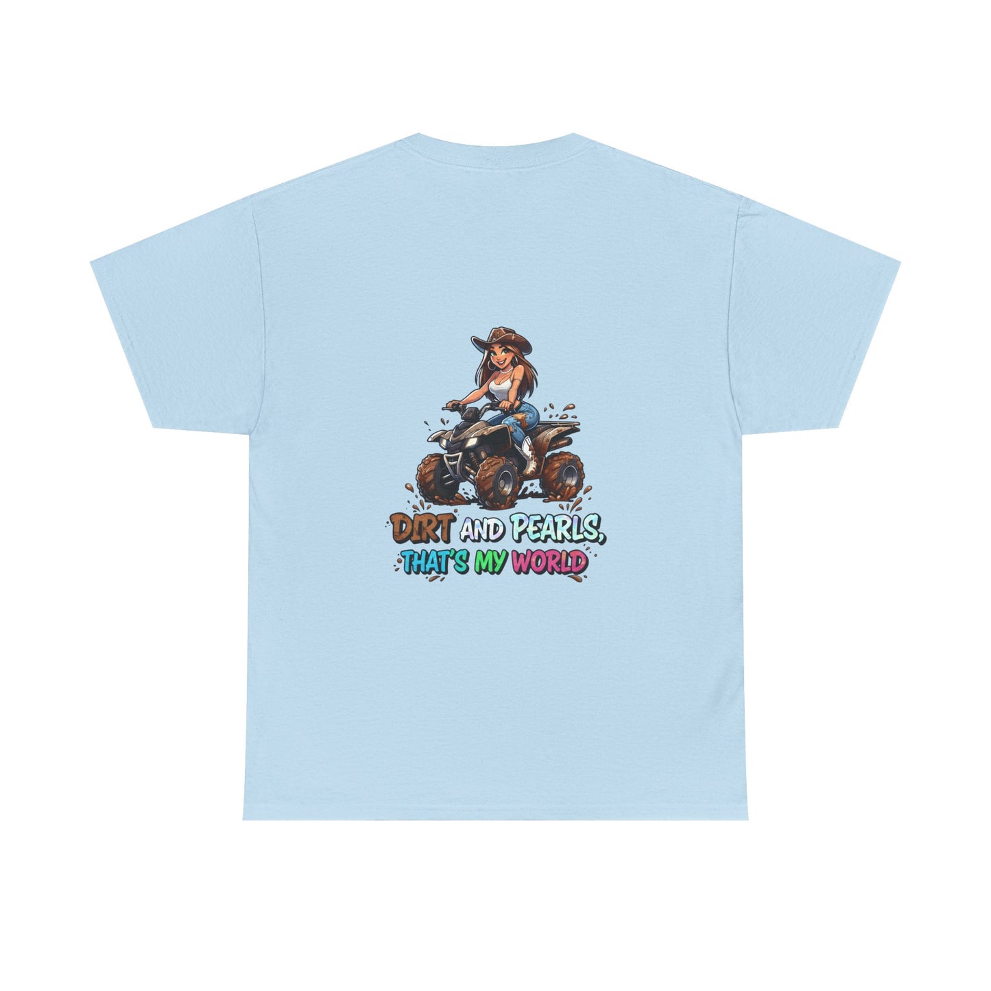 "Dirt and Pearls" Unisex Cotton T-Shirt