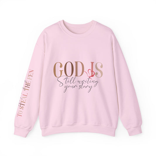 "Writing Your Story" Inspirational Sweatshirt