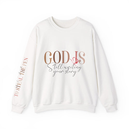 "Writing Your Story" Inspirational Sweatshirt